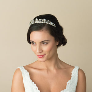 COURONNE DE MARIAGE SWAROVSKI<BR>Elizabeth Or - MP Paris