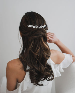 HEADBAND COURT CHEVEUX MARIAGE<BR>Nora Petite