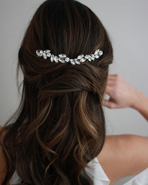 HEADBAND COURT CHEVEUX MARIAGE<BR>Nora Petite