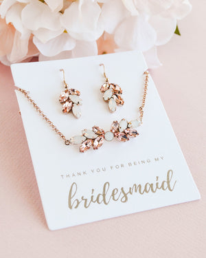 PARURE DEMOISELLES D'HONNEUR<BR>Petite Leaf