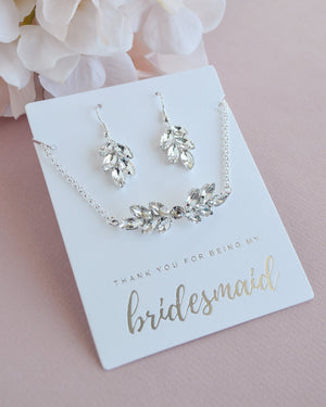 PARURE DEMOISELLES D'HONNEUR<BR>Petite Leaf