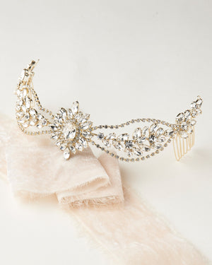 ORNEMENT CHEVEUX POUR MARIAGE<BR>Laurel