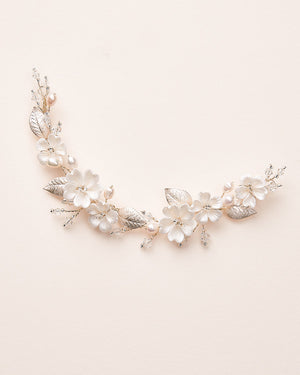 HEADBAND COURT CHEVEUX MARIAGE<BR>Elise Petite