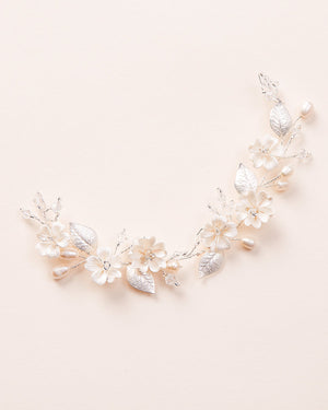 HEADBAND COURT CHEVEUX MARIAGE<BR>Elise Petite