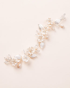 HEADBAND COURT CHEVEUX MARIAGE<BR>Elise Petite Or