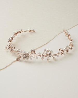 BIJOUX POUR CHEVEUX<BR>Pretty Or rose