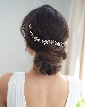 BIJOUX POUR CHEVEUX<BR>Pretty Or rose