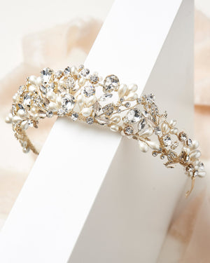 DIADEME MARIÉE<BR>Audra