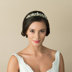Diadème mariage<br>Hyacinth Or - MP Paris