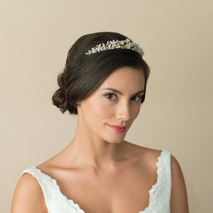 Diadème mariage<br>Hyacinth Or - MP Paris