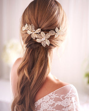 ACCESSOIRE CHEVEUX MARIAGE BOHEME<BR>Andrea - MP Paris