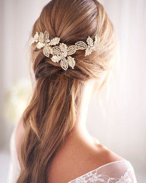 ACCESSOIRE CHEVEUX MARIAGE BOHEME<BR>Andrea - MP Paris