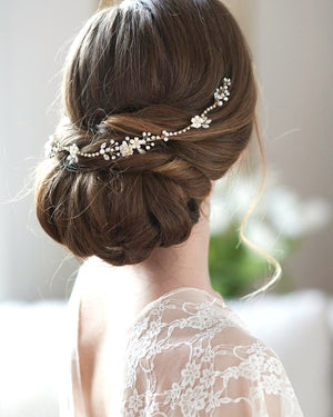 ACCESSOIRE TETE POUR MARIAGE<BR>Natalie Or - MP Paris