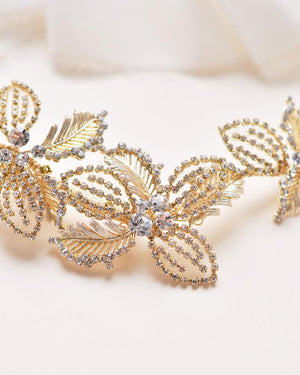 BARRETTE MARIAGE CHEVEUX<BR>Andrea Or - MP Paris