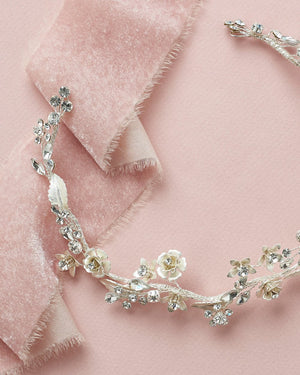 BIJOUX CHEVEUX FLEUR MARIAGE<BR>Vera - MP Paris