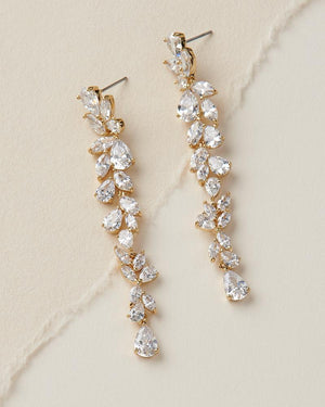 BOUCLES D OREILLES MARIÉE<BR>Anastasia Or