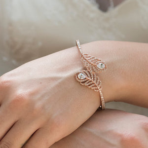 BRACELET MARIAGE CHAMPETRE<BR>Long Island Or rose - MP Paris