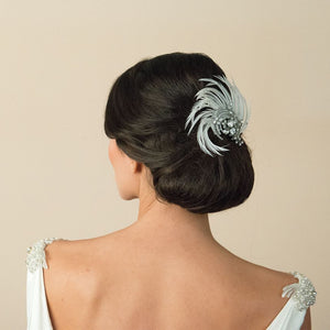 ACCESSOIRE PLUME MARIAGE<BR>Lana - MP Paris