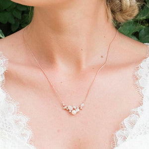 COLLIER FEMME MARIAGE<BR>Aphrodite Or Rose - MP Paris