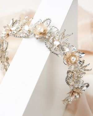COURONNE DE CHEVEUX POUR MARIAGE<BR>Thea - MP Paris