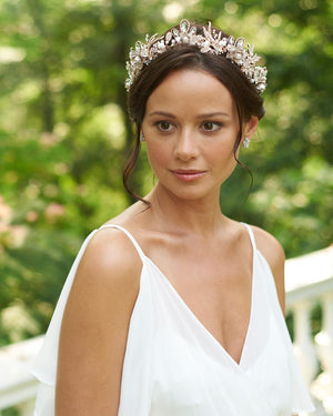 COURONNE DE CHEVEUX POUR MARIAGE<BR>Thea - MP Paris