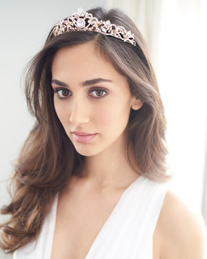 DIADEME DE MARIAGE<BR>Beth Or rose - MP Paris