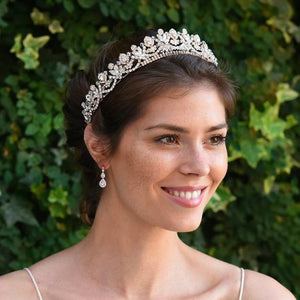 DIADEME MARIAGE PRINCESSE<BR>Aria Or rose - MP Paris