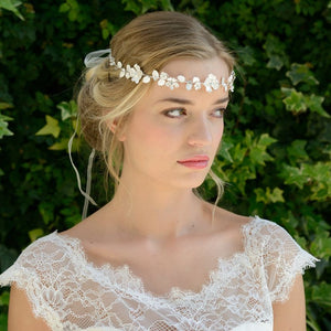 HEADBAND CHEVEUX MARIAGE<BR>Celestia - MP Paris