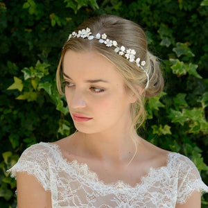 HEADBAND CHEVEUX MARIAGE<BR>Celestia - MP Paris
