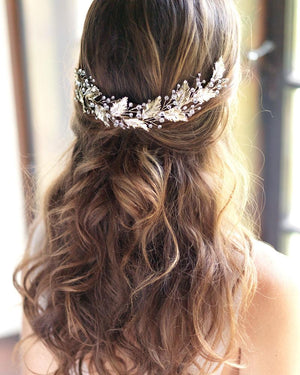 HEADBAND DORÉ<BR>Mian - MP Paris