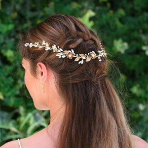 HEADBAND MARIAGE BOHEME<BR>Kallea - MP Paris