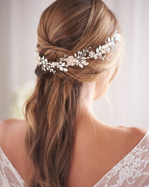 HEADBAND DORÉ MARIAGE<BR>Della Or - MP Paris