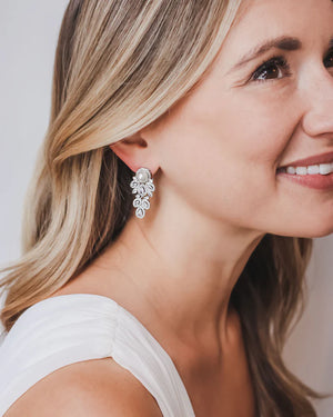 BOUCLES D OREILLES MARIÉE<BR>Sharla Or, rose gold ou argent