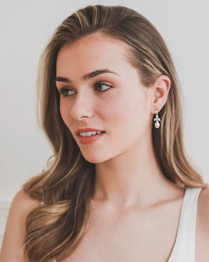 BOUCLES D OREILLES MARIÉE<BR>Olivia Or ou argent