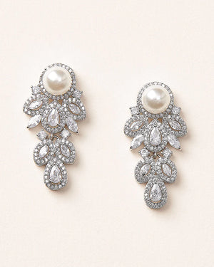 BOUCLES D OREILLES MARIÉE<BR>Sharla Or, rose gold ou argent