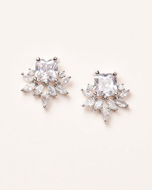 BOUCLES D OREILLES MARIÉE<BR>Lucy Argent ou Rose gold