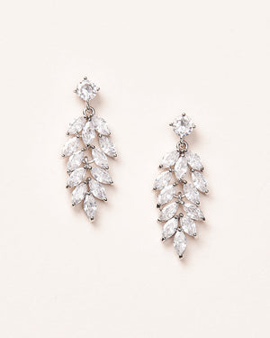 BOUCLES D OREILLES MARIÉE<BR>Marta Argent ou Or rose