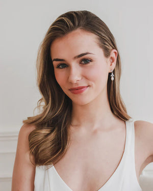 BOUCLES D OREILLES MARIÉE<BR>Olivia Or ou argent