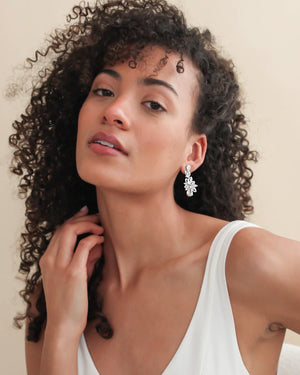 BOUCLES D OREILLES MARIÉE<BR>Caroline