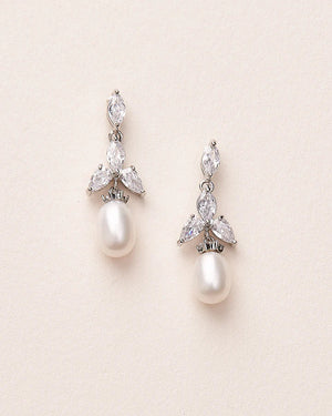 BOUCLES D OREILLES MARIÉE<BR>Olivia Or ou argent
