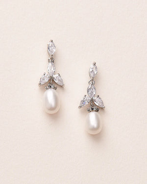 BOUCLES D OREILLES MARIÉE<BR>Olivia Or ou argent