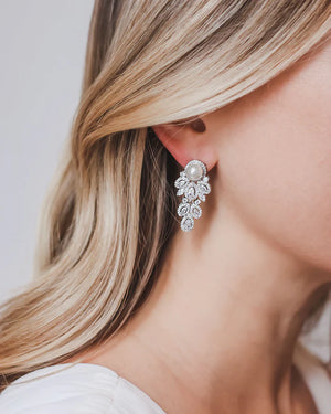 BOUCLES D OREILLES MARIÉE<BR>Sharla Or, rose gold ou argent