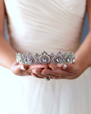 TIARE DE MARIÉE<BR>Joelle Or rose - MP Paris