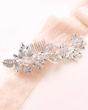 PARURE CHEVEUX MARIAGE<BR>Lily Floral - MP Paris