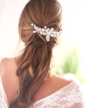 PEIGNE CHEVEUX STRASS MARIAGE<BR>Hadley Or - MP Paris