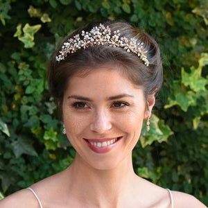 TIARE MARIAGE<BR>Rosalynd Or rose - MP Paris