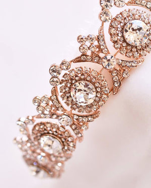 TIARE DE MARIÉE<BR>Joelle Or rose - MP Paris