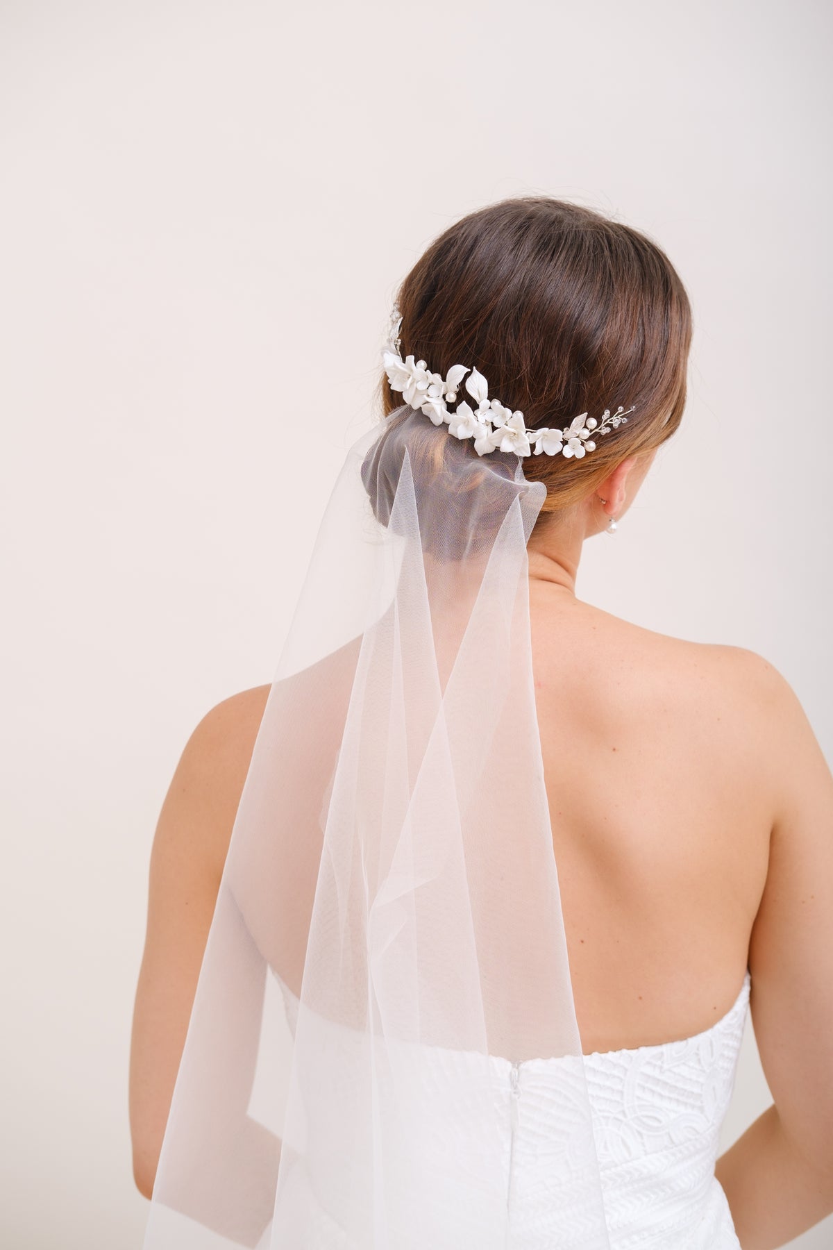 ACCESSOIRE CHEVEUX MARIAGE FLEURI&lt;BR&gt;Juliette (lot de 2)
