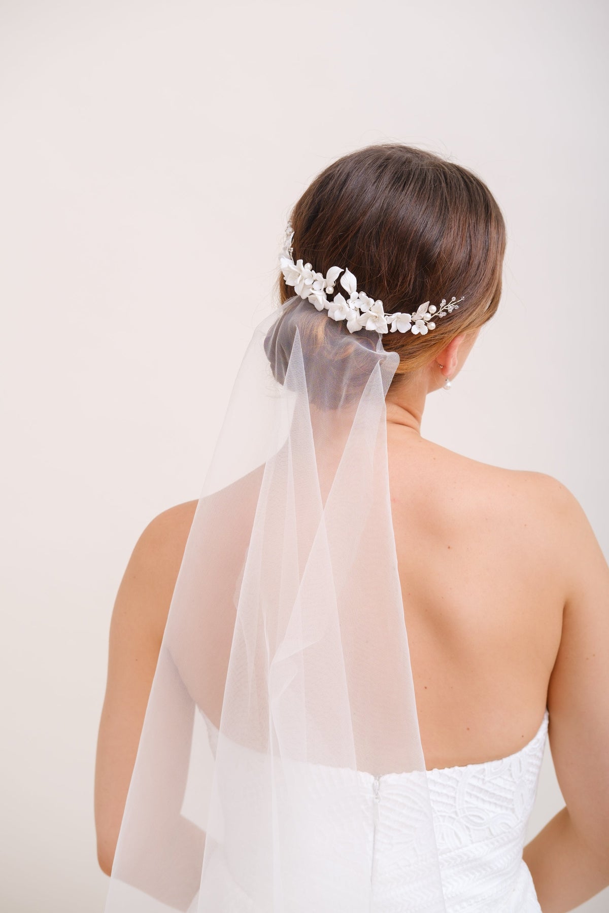 ACCESSOIRE CHEVEUX MARIAGE FLEURI&lt;BR&gt;Juliette (lot de 2)