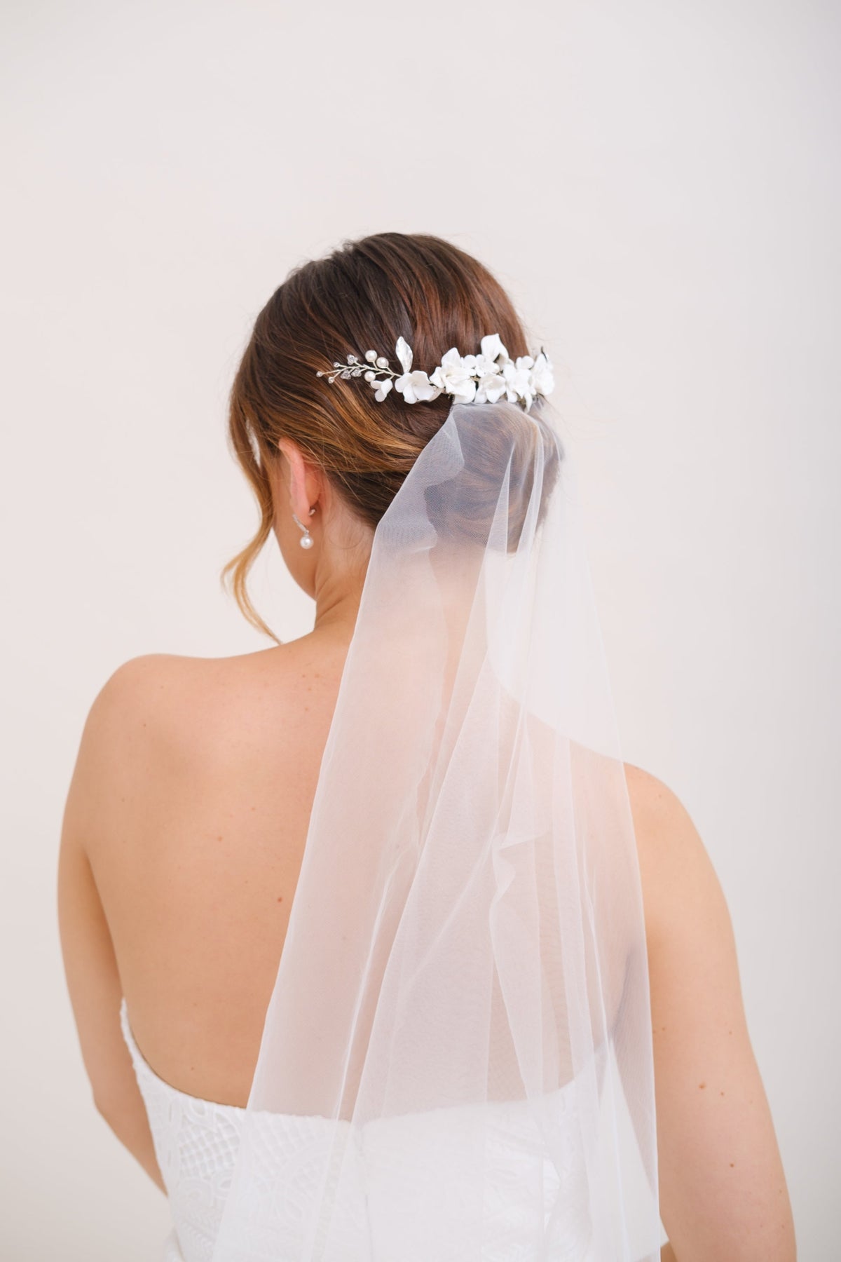 ACCESSOIRE CHEVEUX MARIAGE FLEURI&lt;BR&gt;Juliette (lot de 2)